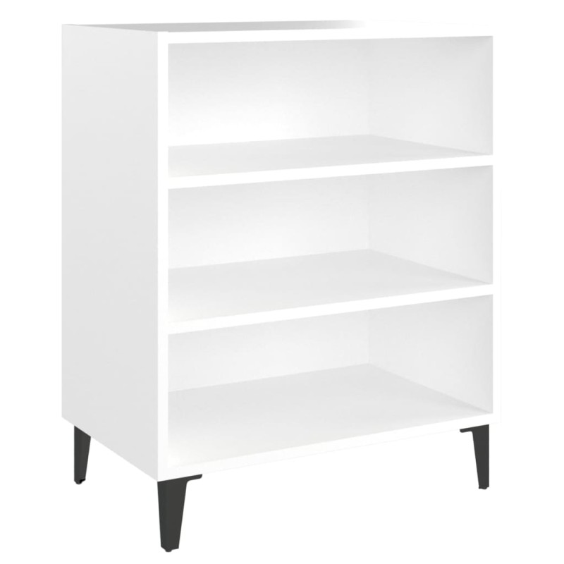 vidaXL Ραφιέρα Λευκή 57 x 35 x 70 εκ. από Μοριοσανίδα