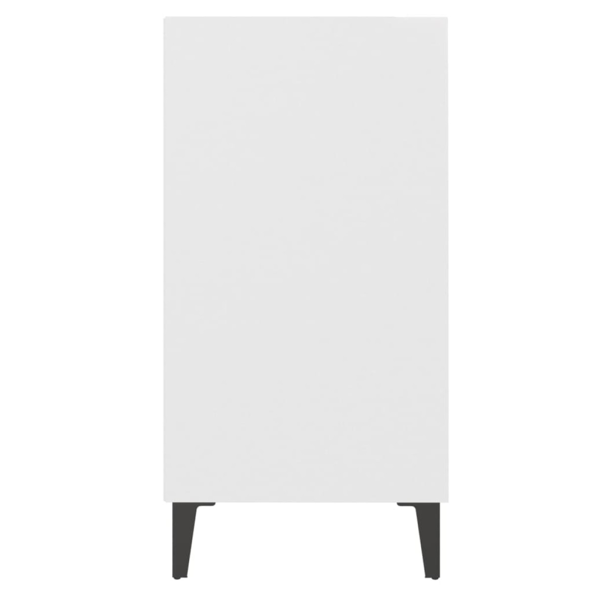 vidaXL Ραφιέρα Λευκή 57 x 35 x 70 εκ. από Μοριοσανίδα