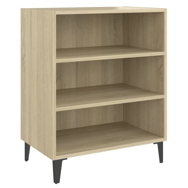 vidaXL Ραφιέρα Sonoma Δρυς 57 x 35 x 70 εκ. από Μοριοσανίδα