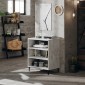 vidaXL Ραφιέρα Γκρι Σκυροδέματος 57 x 35 x 70 εκ. από Μοριοσανίδα