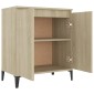 vidaXL Ντουλάπι Χρώμα Sonoma Δρυς 60 x 35 x 70 εκ. από Μοριοσανίδα