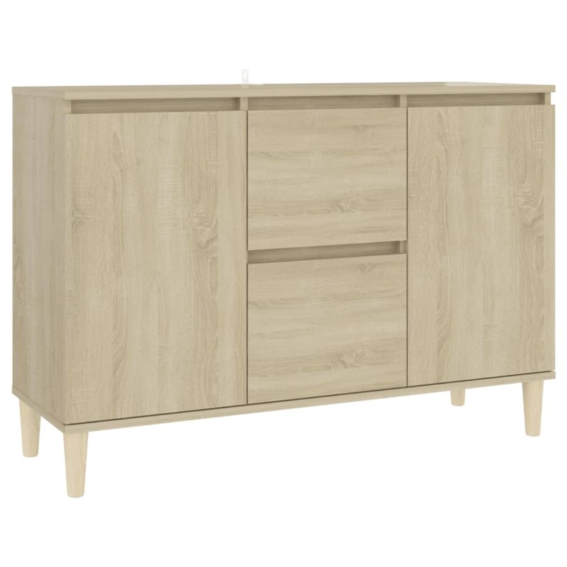 vidaXL Μπουφές Sonoma δρυς 101 x 35 x 70 εκ. Επεξεργασμένο Ξύλο