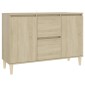 vidaXL Ραφιέρα Sonoma Δρυς 103,5 x 35 x 70 εκ. από Μοριοσανίδα