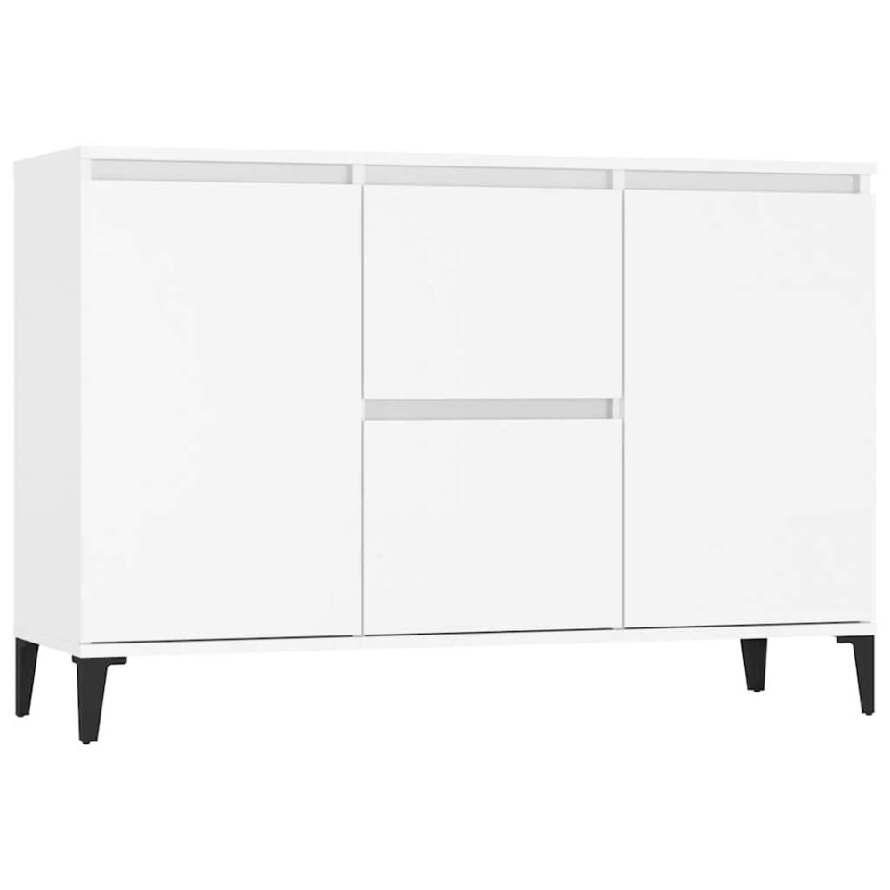 vidaXL Μπουφές Λευκός 102 x 35 x 70 εκ. από Επεξεργασμένο Ξύλο