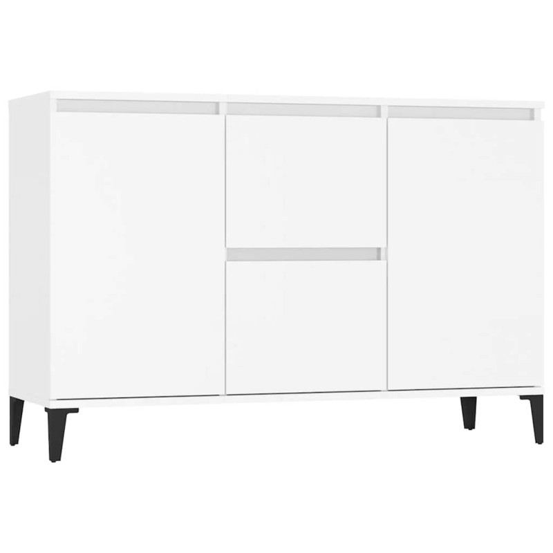 vidaXL Μπουφές Λευκός 102 x 35 x 70 εκ. από Επεξεργασμένο Ξύλο