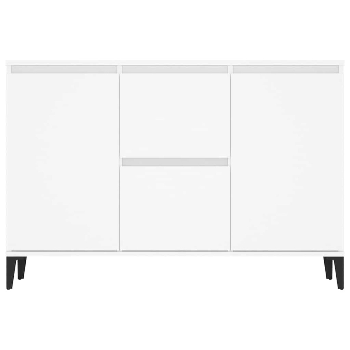 vidaXL Μπουφές Λευκός 104 x 35 x 70 εκ. από Μοριοσανίδα