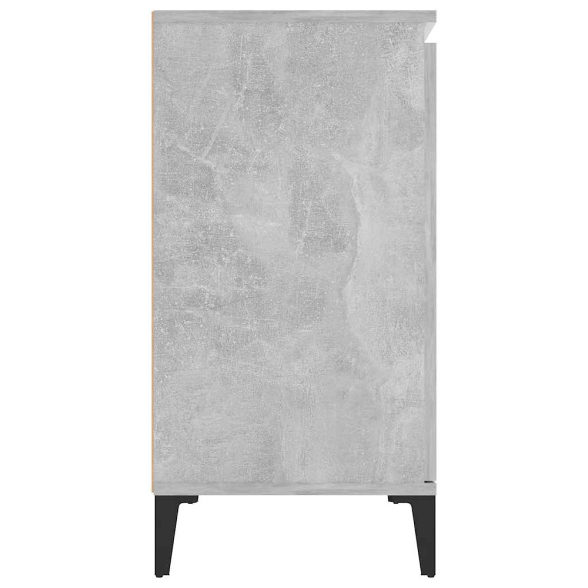 vidaXL Μπουφές Γκρι Σκυροδ. 104 x 35 x 70 εκ. από Μοριοσανίδα