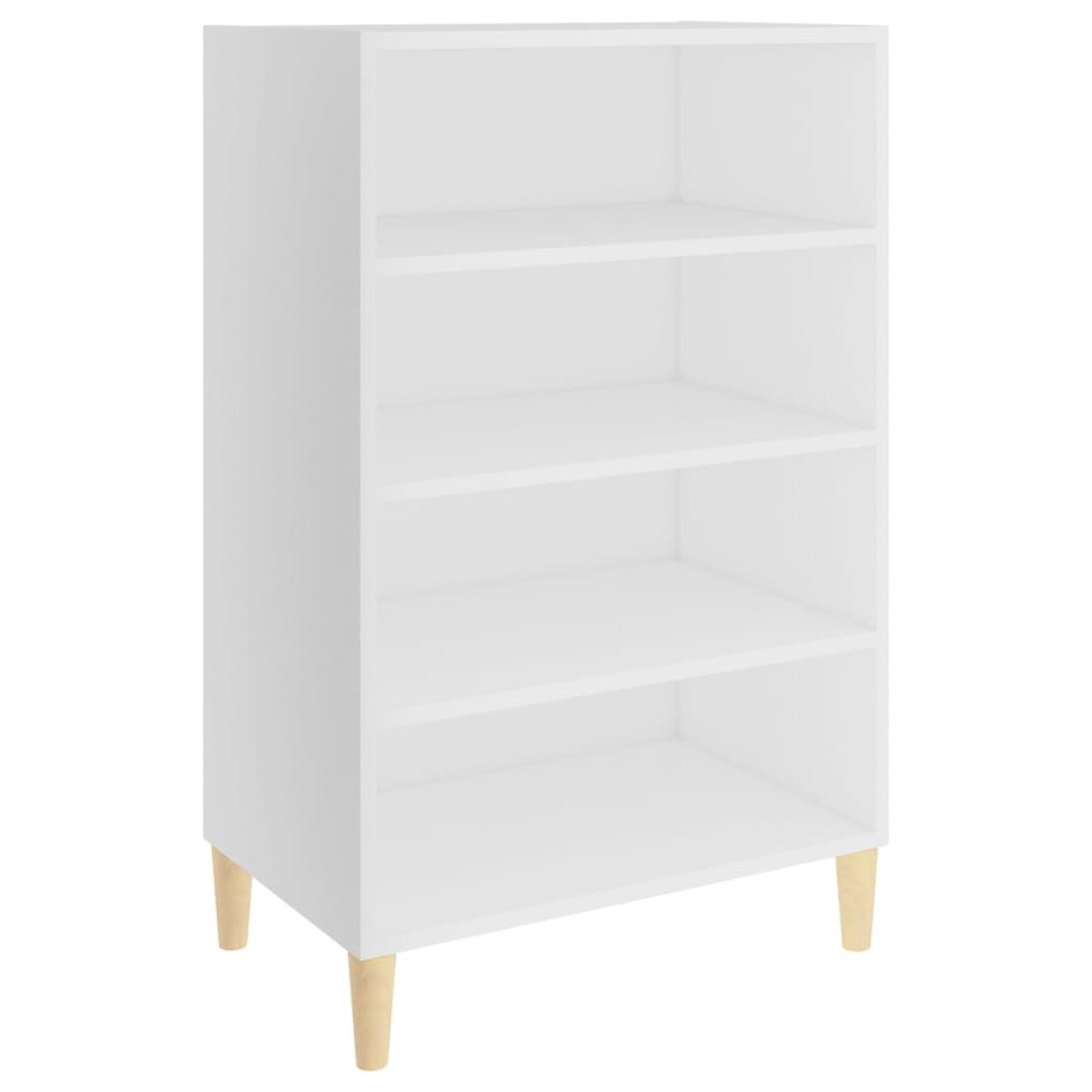 vidaXL Ραφιέρα Λευκή 57 x 35 x 90 εκ. από Μοριοσανίδα