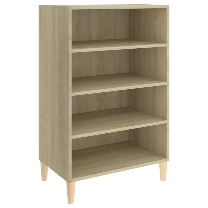 vidaXL Ραφιέρα Sonoma Δρυς 57 x 35 x 90 εκ. από Μοριοσανίδα