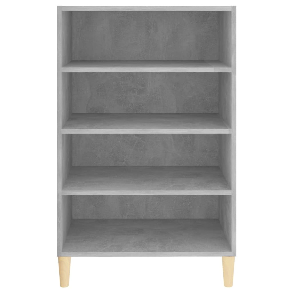 vidaXL Ραφιέρα Γκρι Σκυροδέματος 57 x 35 x 90 εκ. από Μοριοσανίδα