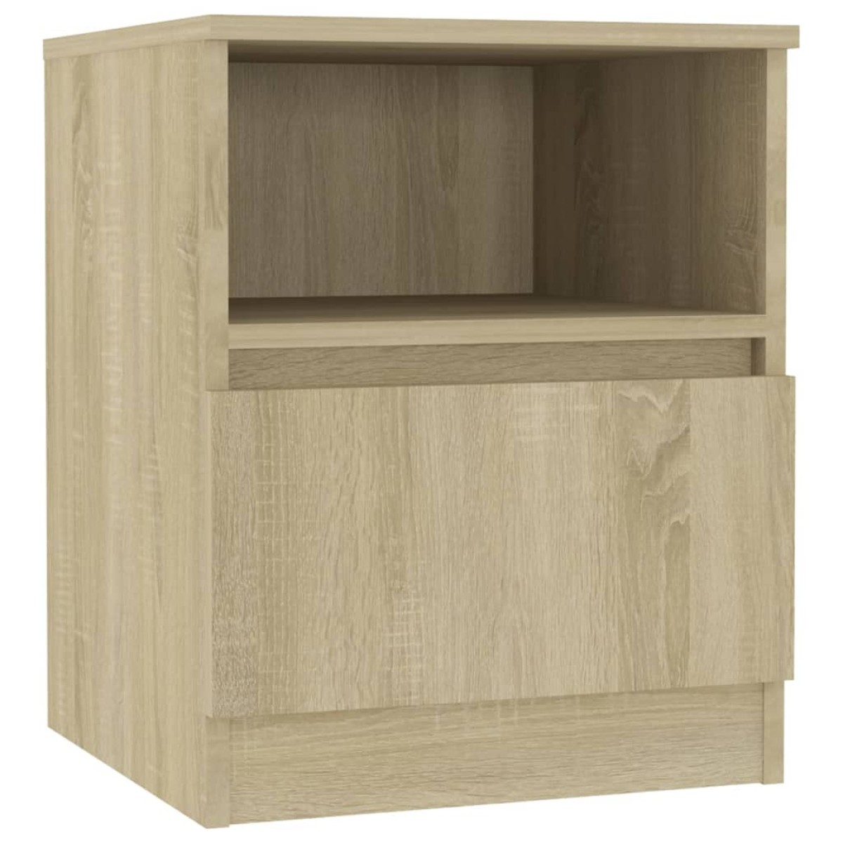 vidaXL Κομοδίνα 2 τεμ. Sonoma Δρυς 40 x 40 x 50 εκ. από Μοριοσανίδα