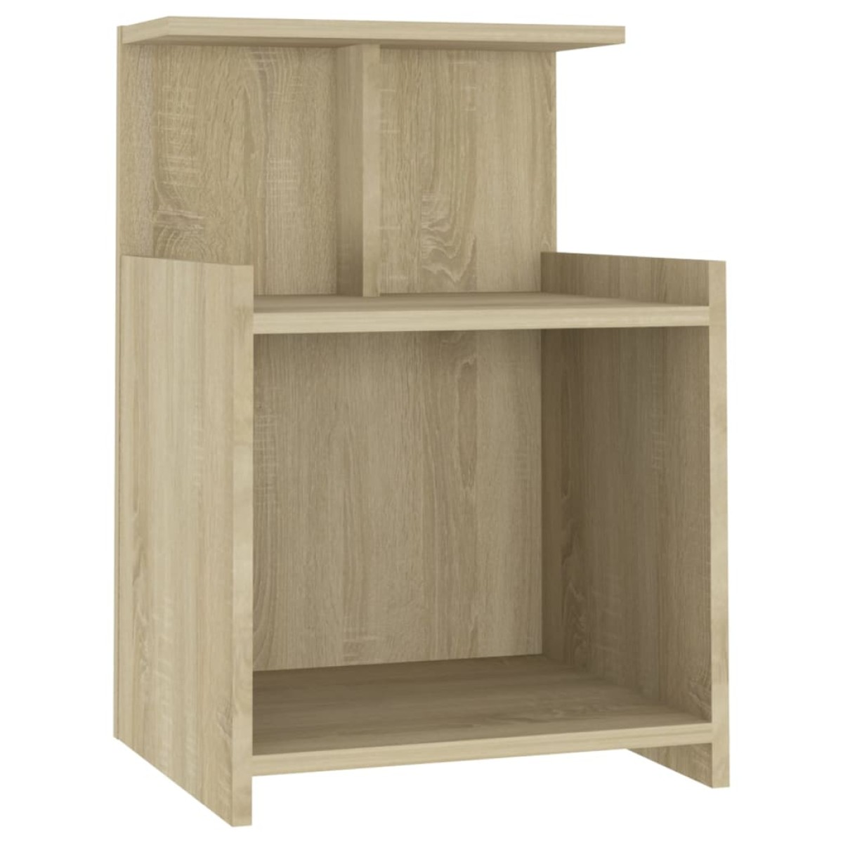 vidaXL Κομοδίνα 2 τεμ. Sonoma Δρυς 40 x 35 x 60 εκ. από Μοριοσανίδα