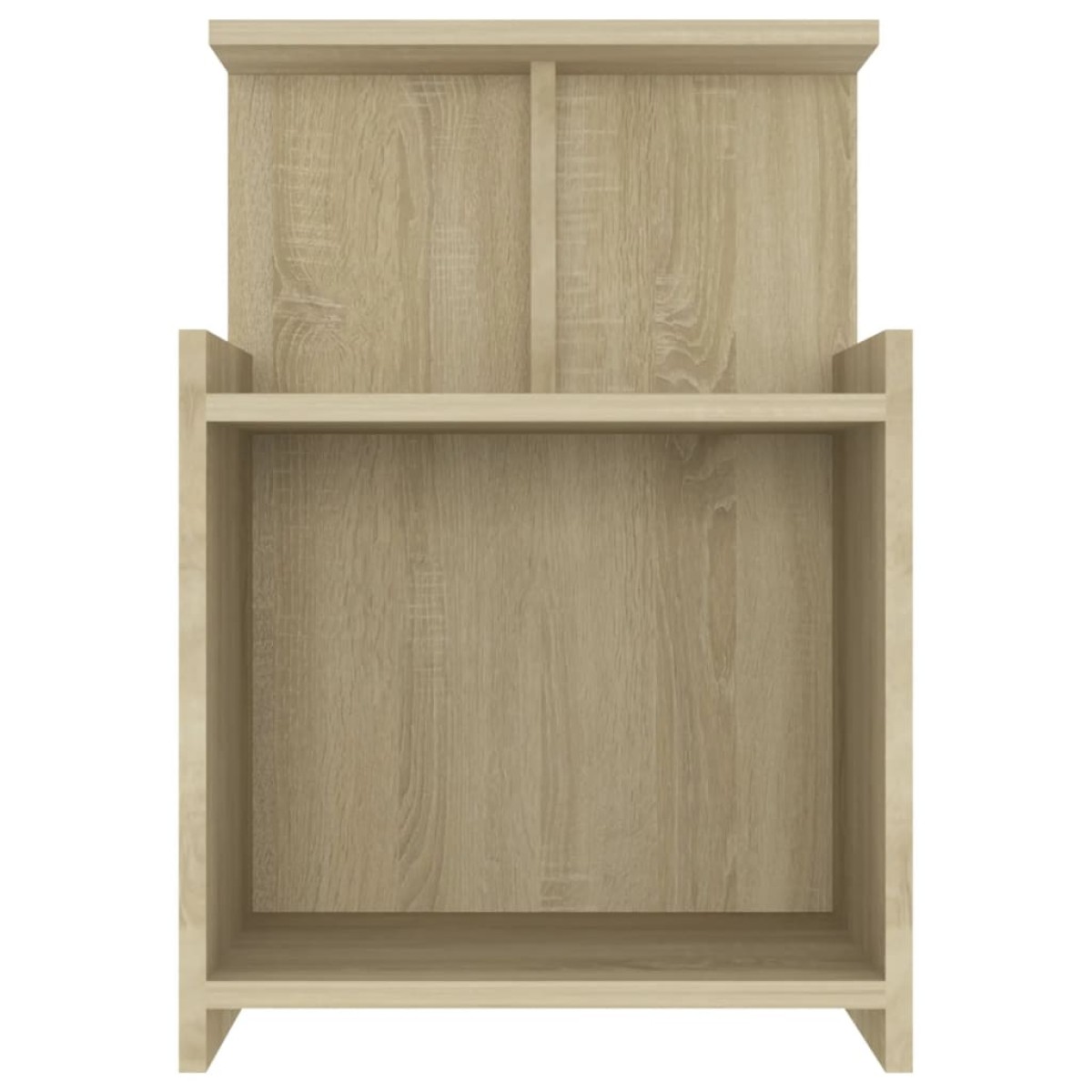 vidaXL Κομοδίνα 2 τεμ. Sonoma Δρυς 40 x 35 x 60 εκ. από Μοριοσανίδα