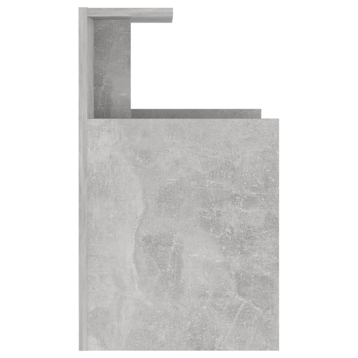 vidaXL Κομοδίνα 2 τεμ. Γκρι Σκυροδέματος 40 x 35 x 60 εκ. Μοριοσανίδα