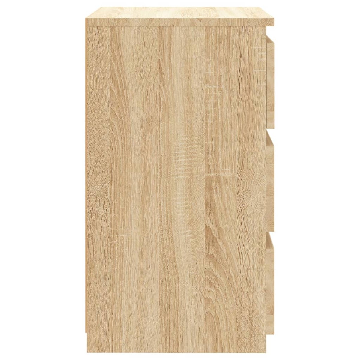 vidaXL Κομοδίνο Sonoma Δρυς 40 x 35 x 62,5 εκ. από Μοριοσανίδα
