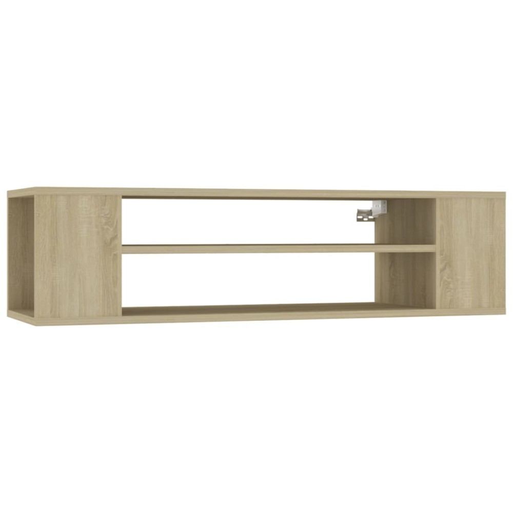 vidaXL Έπιπλο Τηλεόρασης Κρεμ. Sonoma Δρυς 100x30x26,5 εκ. Επεξ. Ξύλο