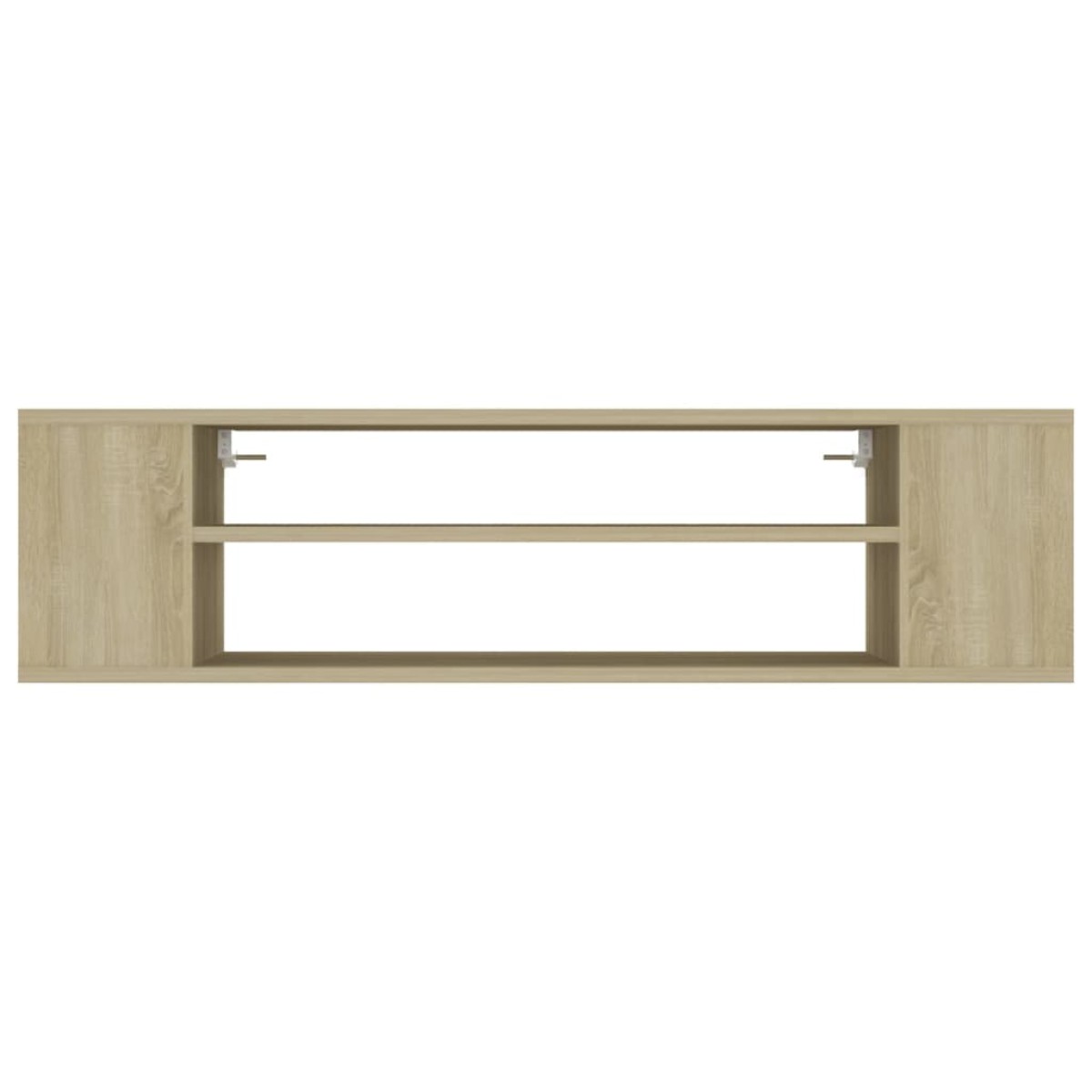 vidaXL Έπιπλο Τηλεόρασης Κρεμ. Sonoma Δρυς 100x30x26,5 εκ. Μοριοσανίδα