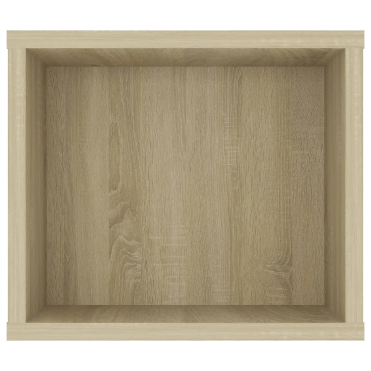vidaXL Έπιπλο Τηλεόρασης Κρεμ. Sonoma Δρυς 100x30x26,5 εκ. Μοριοσανίδα