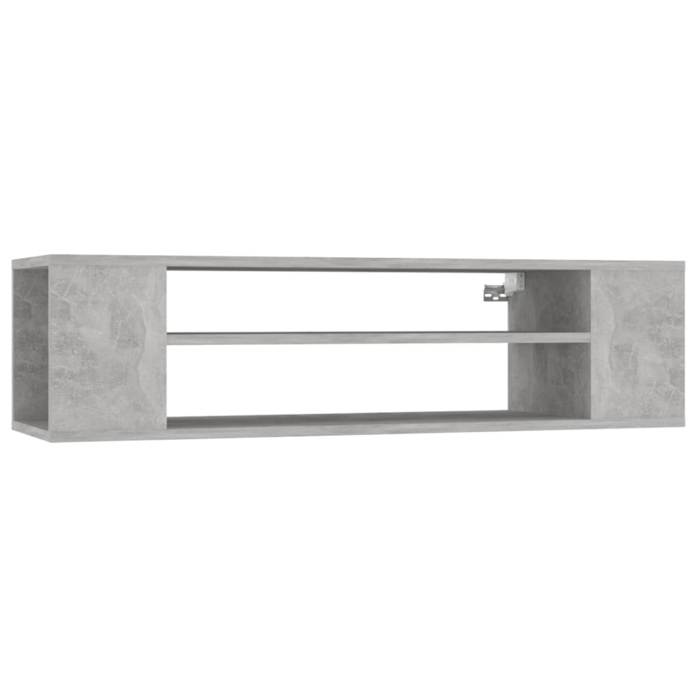 vidaXL Έπιπλο Τηλεόρασης Κρεμ. Γκρι Σκυρ. 100x30x26,5 εκ. Επεξ. Ξύλο