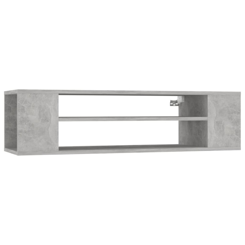 vidaXL Έπιπλο Τηλεόρασης Κρεμ. Γκρι Σκυρ. 100x30x26,5 εκ. Επεξ. Ξύλο