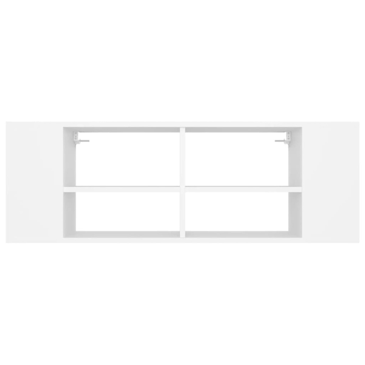 vidaXL Έπιπλο Τηλεόρασης Κρεμαστό Λευκό 102x35x35 εκ Μοριοσανίδα