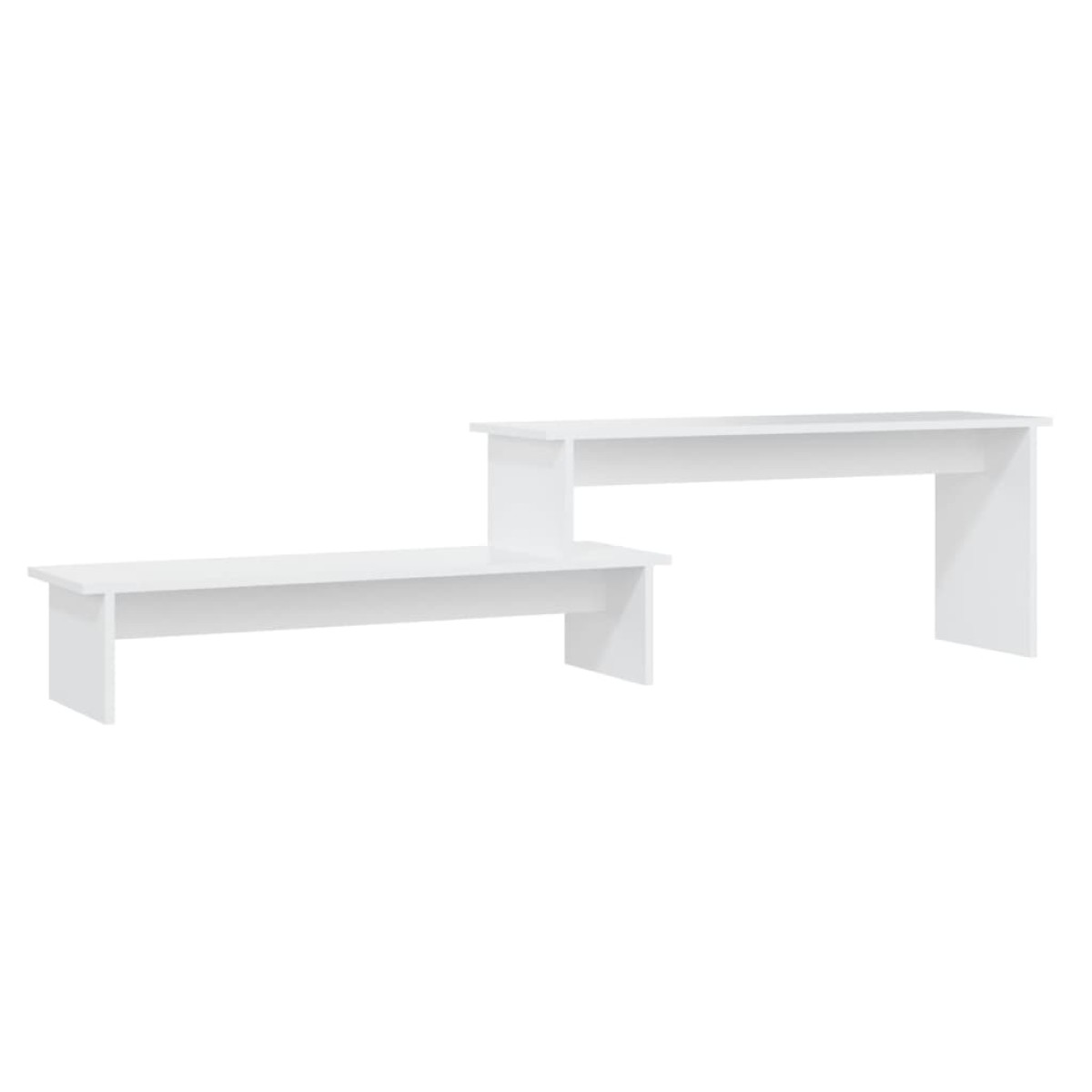 vidaXL Έπιπλο Τηλεόρασης Λευκό 180 x 30 x 43 εκ. από Μοριοσανίδα
