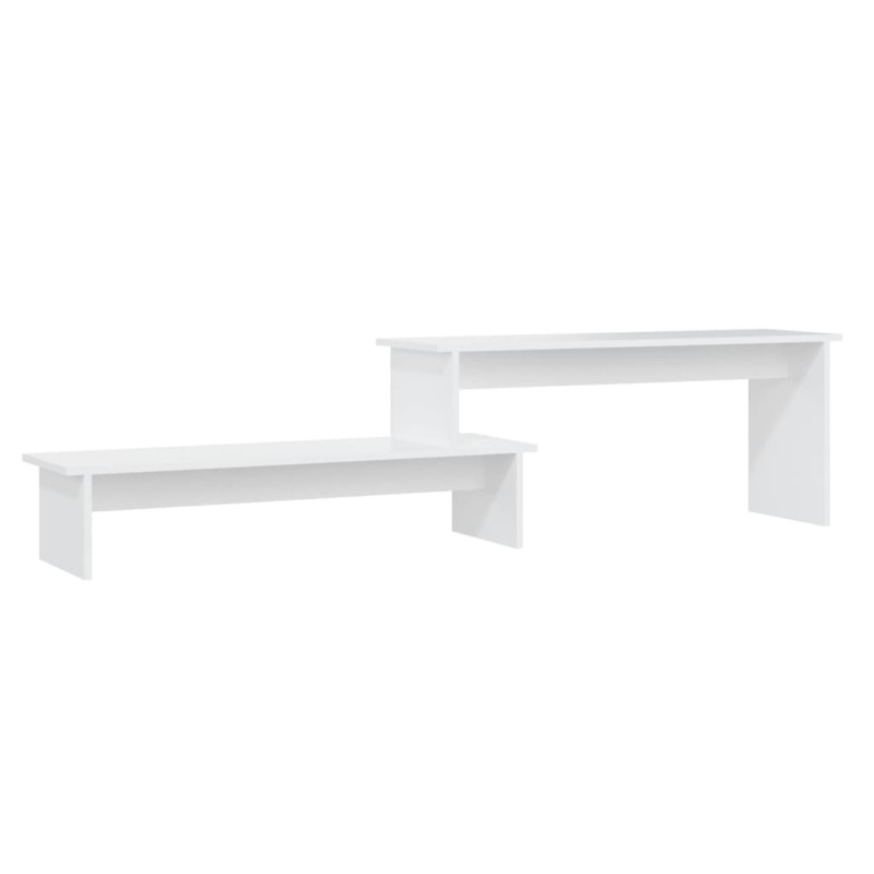 vidaXL Έπιπλο Τηλεόρασης Λευκό 180 x 30 x 43 εκ. από Επεξ. Ξύλο