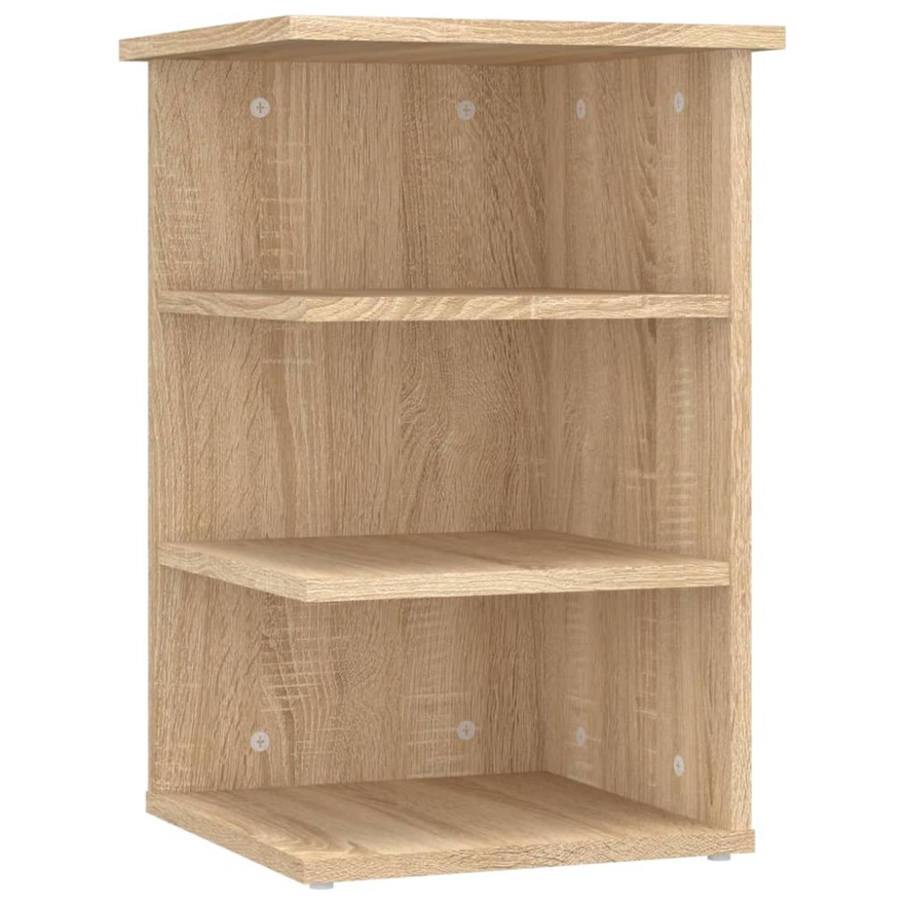 vidaXL Βοηθητικό Ντουλάπι Sonoma Δρυς 35 x 35 x 55 εκ. από Επεξ. Ξύλο
