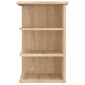 vidaXL Βοηθητικό Ντουλάπι Sonoma Δρυς 35 x 35 x 55 εκ. από Μοριοσανίδα