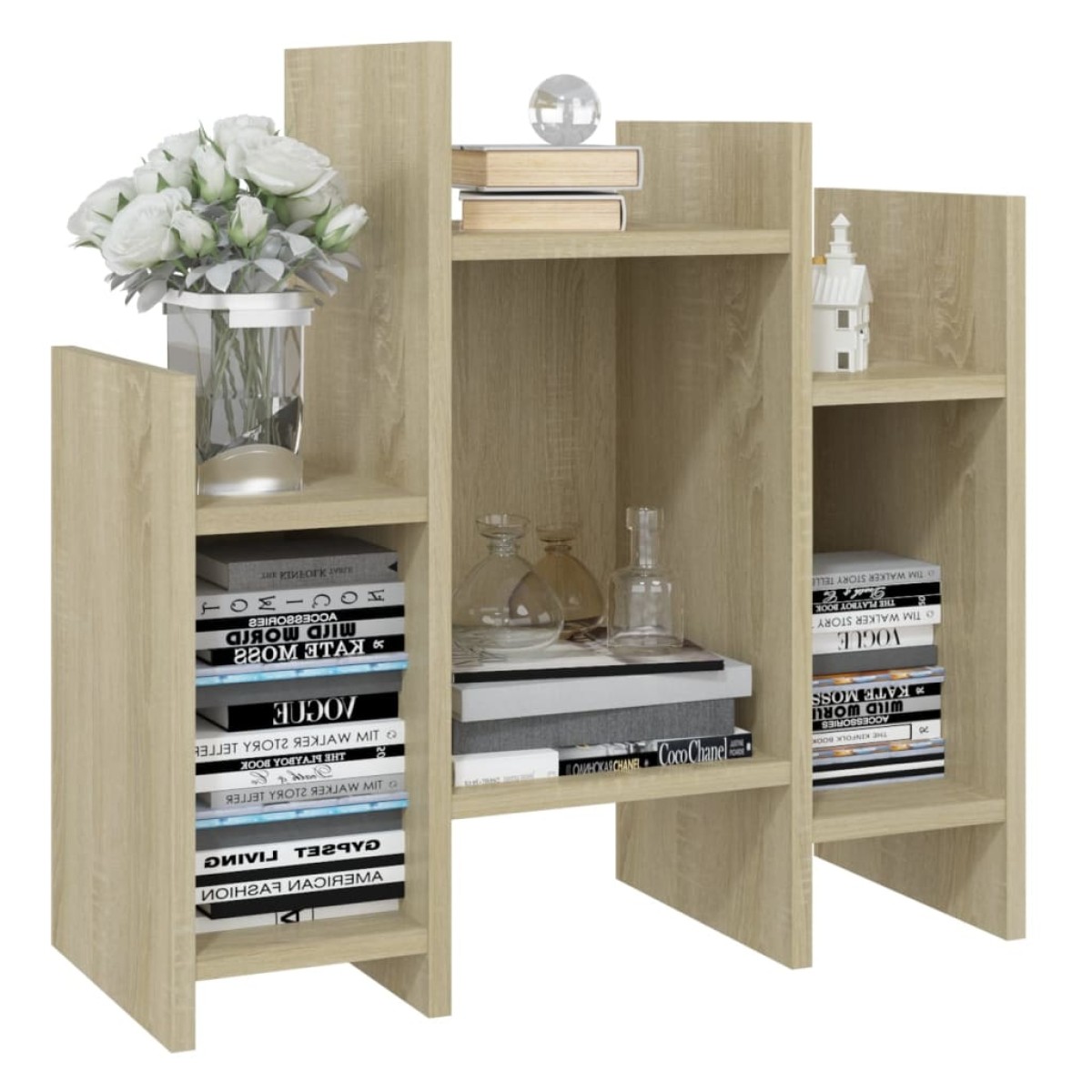 vidaXL Βοηθητικό Ντουλάπι Sonoma Δρυς 60 x 26 x 60 εκ. από Μοριοσανίδα