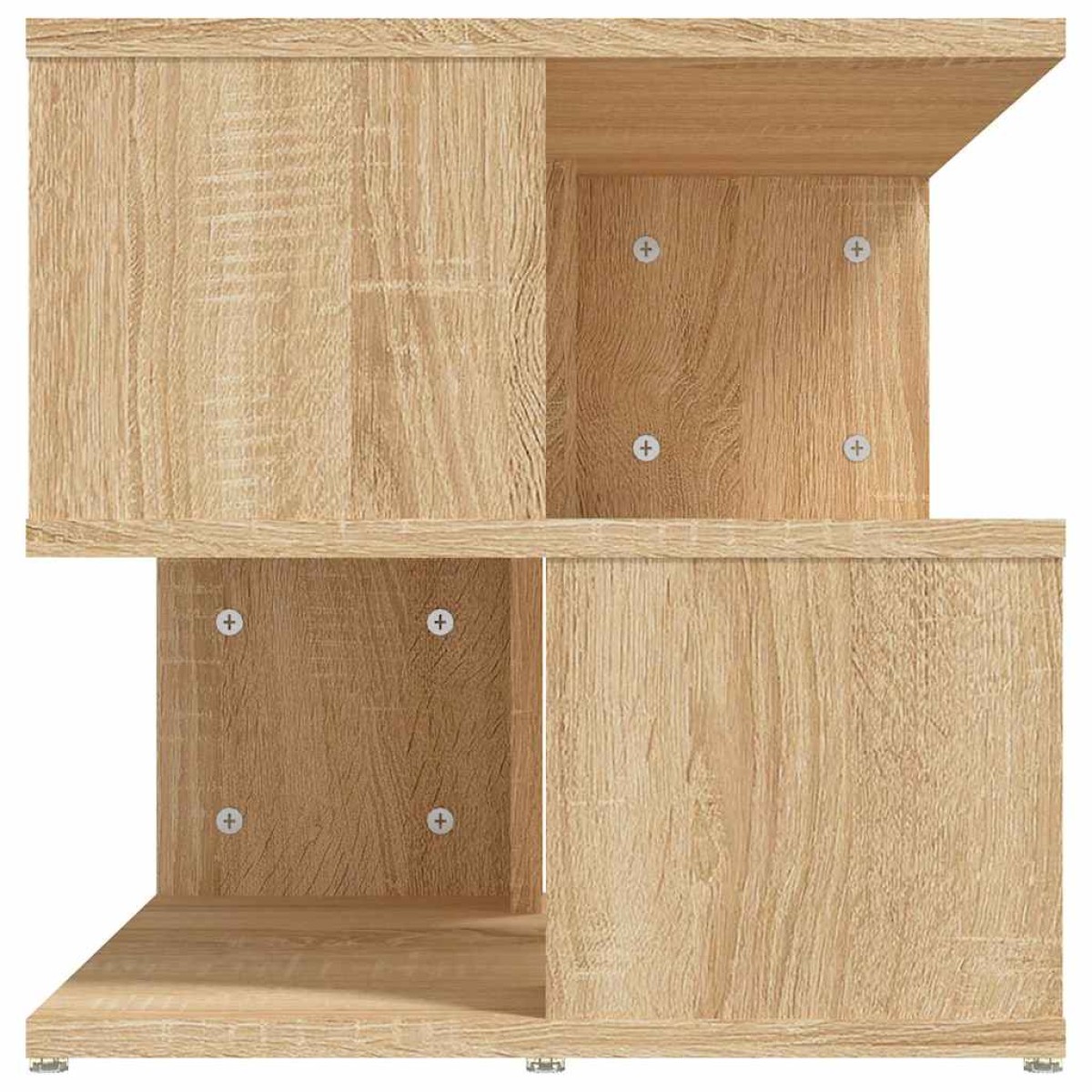 vidaXL Τραπέζι Βοηθητικό Sonoma Δρυς 40 x 40 x 40 εκ. από Μοριοσανίδα