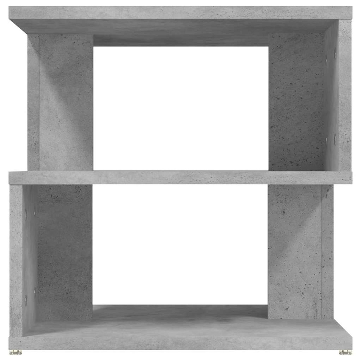 vidaXL Τραπέζι Βοηθητικό Γκρι Σκυροδέματος 40x40x40 εκ. Μοριοσανίδα