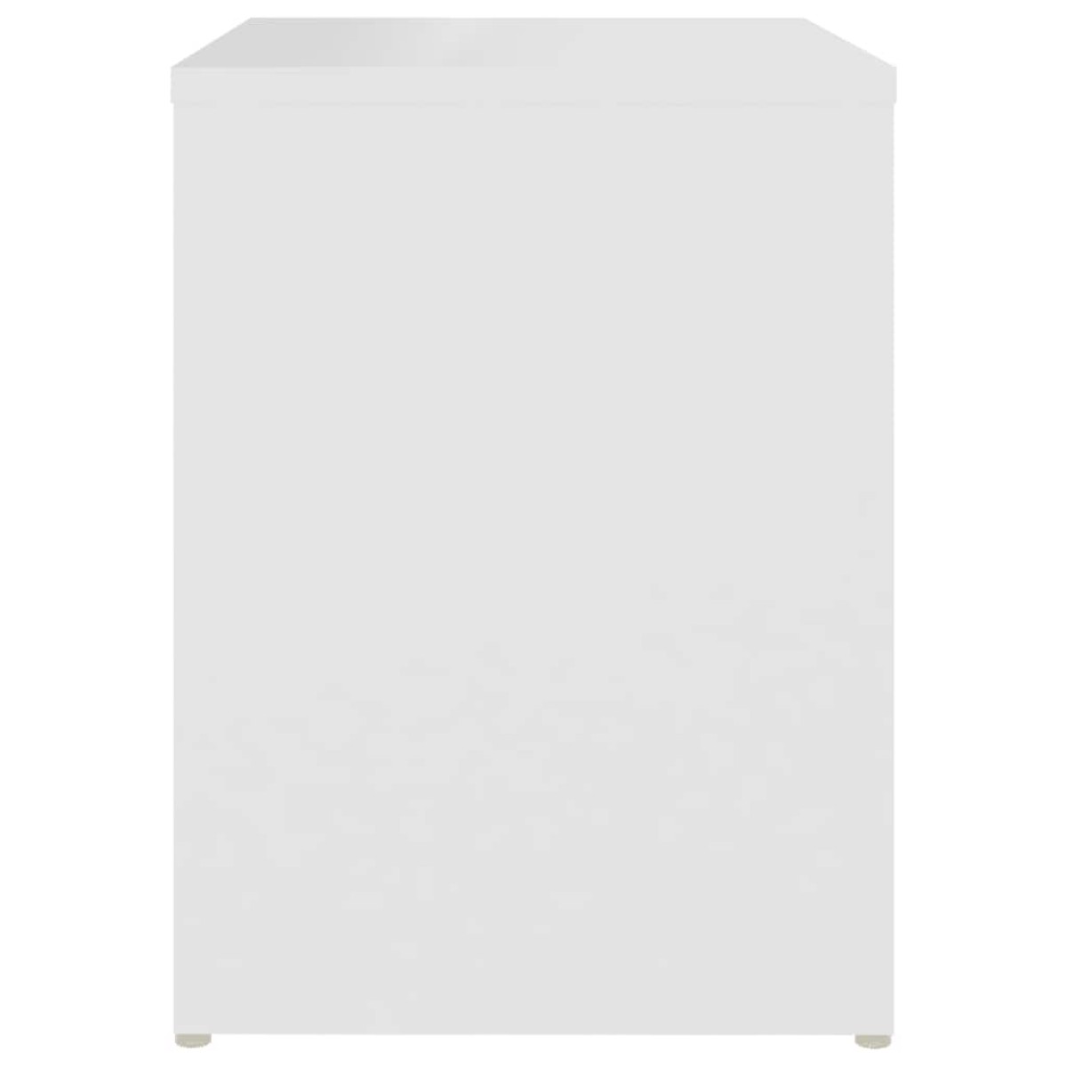 vidaXL Κομοδίνα 2 τεμ. Λευκά 40 x 30 x 40 εκ. από Μοριοσανίδα