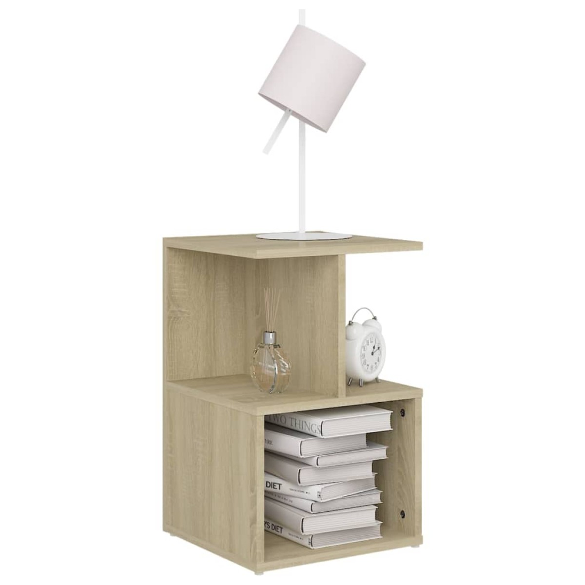 vidaXL Κομοδίνο Sonoma Δρυς 35 x 35 x 55 εκ. από Μοριοσανίδα