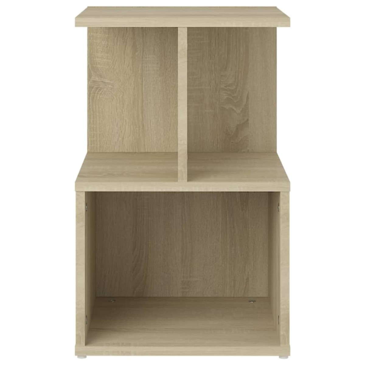 vidaXL Κομοδίνα 2 τεμ. Sonoma Δρυς 35 x 35 x 55 εκ. από Μοριοσανίδα