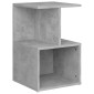 vidaXL Κομοδίνο Γκρι Σκυροδέματος 35 x 35 x 55 εκ. από Μοριοσανίδα