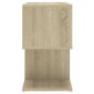 vidaXL Κομοδίνο Sonoma Δρυς 50 x 30 x 51,5 εκ. από Μοριοσανίδα