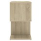 vidaXL Κομοδίνα 2 τεμ. Sonoma Δρυς 50 x 30 x 51,5 εκ. από Μοριοσανίδα