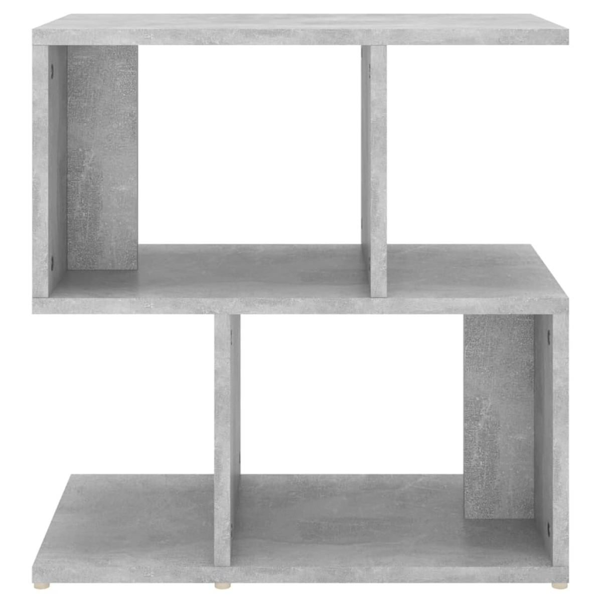 vidaXL Κομοδίνα 2 τεμ. Γκρι Σκυροδέματος 50x30x51,5 εκ από Μοριοσανίδα