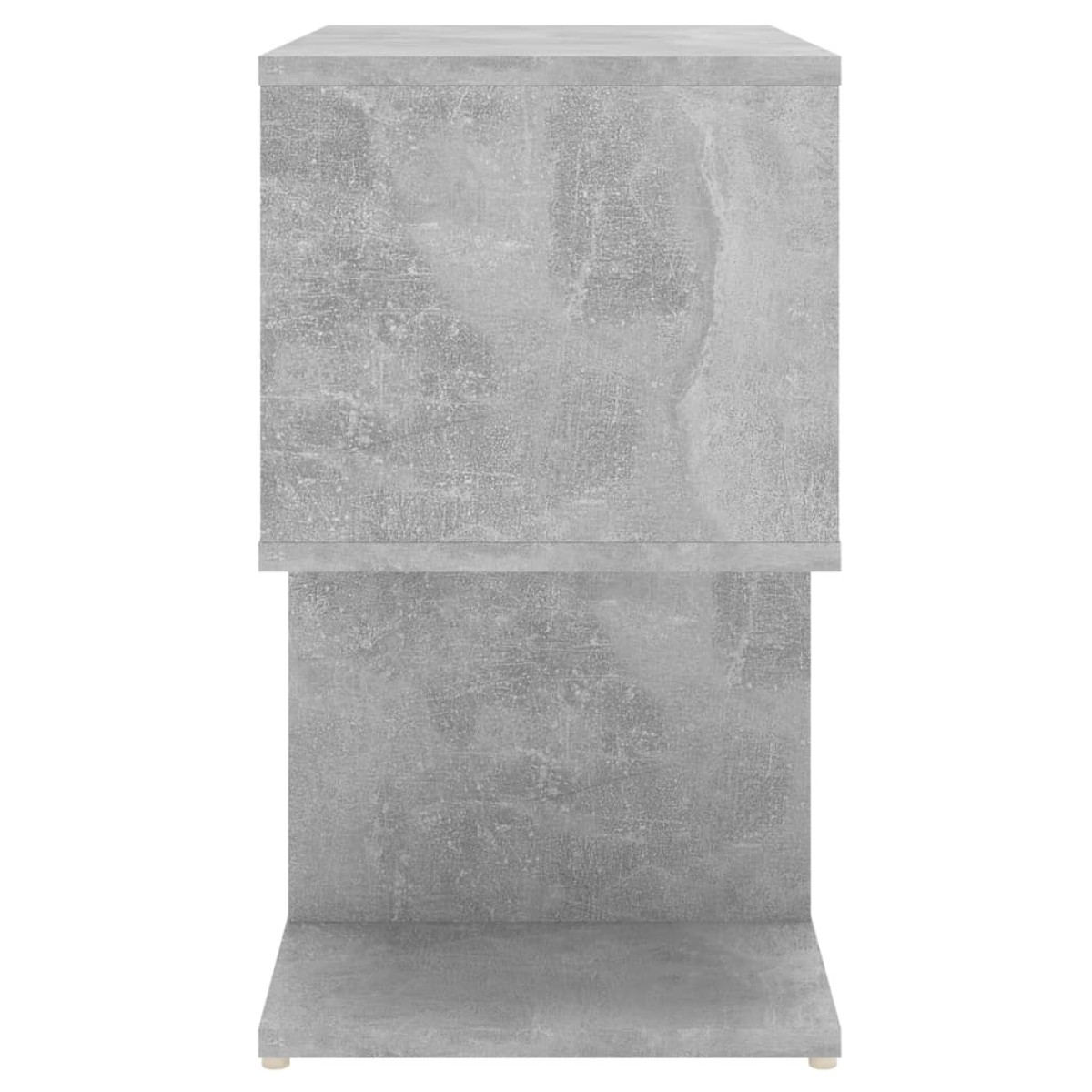 vidaXL Κομοδίνα 2 τεμ. Γκρι Σκυροδέματος 50x30x51,5 εκ από Μοριοσανίδα