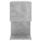 vidaXL Κομοδίνα 2 τεμ. Γκρι Σκυροδέματος 50x30x51,5 εκ από Μοριοσανίδα