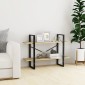 vidaXL Βιβλιοθήκη με 2 Ράφια Sonoma Δρυς 100 x 30 x 70 εκ. Μοριοσανίδα