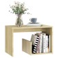 vidaXL Τραπεζάκι Βοηθητικό Sonoma Δρυς 59 x 36 x 38 εκ. από Μοριοσανίδα