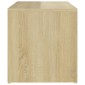 vidaXL Τραπεζάκι Βοηθητικό Sonoma Δρυς 59 x 36 x 38 εκ. από Μοριοσανίδα
