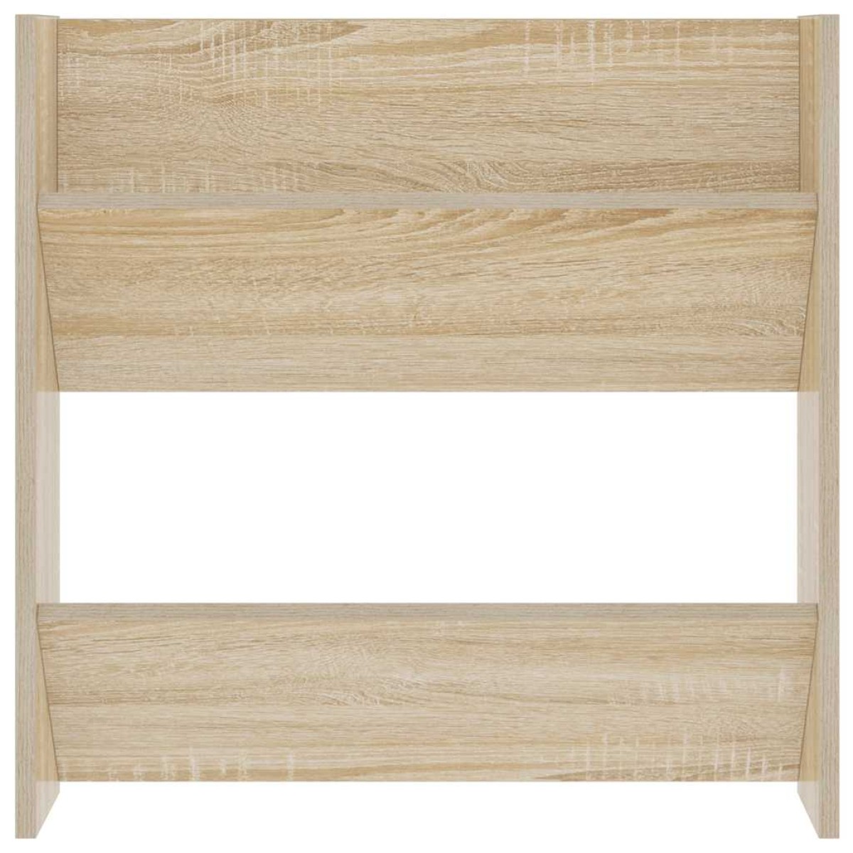 vidaXL Παπουτσοθήκη Τοίχου Sonoma Δρυς 60 x 18 x 60 εκ. Μοριοσανίδα