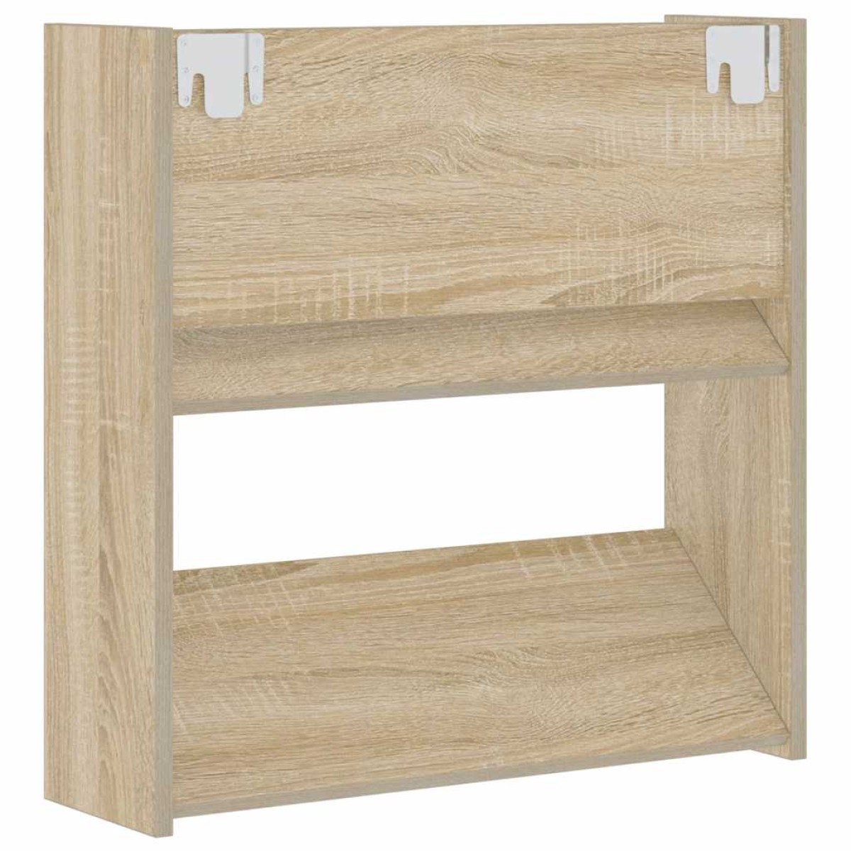 vidaXL Παπουτσοθήκη Τοίχου Sonoma Δρυς 60 x 18 x 60 εκ. Μοριοσανίδα