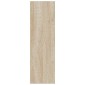 vidaXL Παπουτσοθήκες 2 τεμ. Sonoma Δρυς 60 x 18 x 60 εκ. Μοριοσανίδα