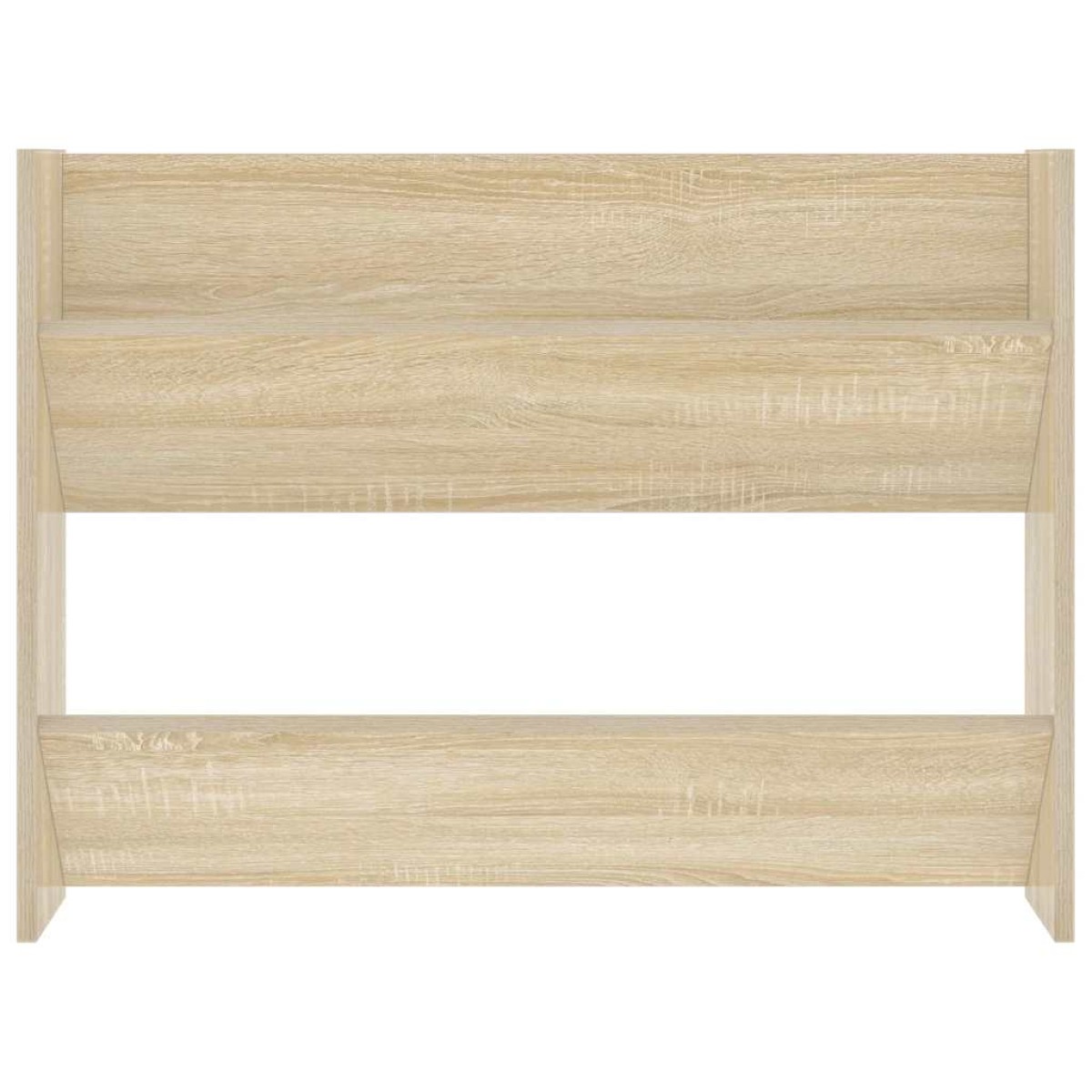 vidaXL Παπουτσοθήκες 2 τεμ. Sonoma Δρυς 80 x 18 x 60 εκ. Μοριοσανίδα