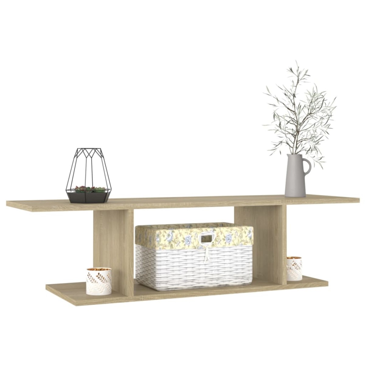 vidaXL Έπιπλο Τηλεόρασης Κρεμαστό Sonoma Δρυς 103 x 30 x 26,5 εκ.
