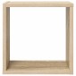 vidaXL Ράφια Κύβοι Τοίχου 2 τεμ. Sonoma Δρυς 30 x 15 x 30 εκ.